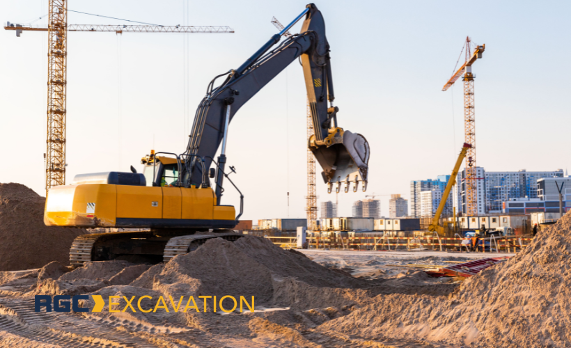 Foundation Excavation for New Buildings